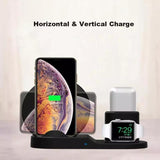 Chargeur sans fil rapide pour 3 EN 1