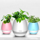 Pot de fleur intelligent Audio Bluetooth