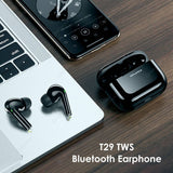 AWEI T15 TWS 2020 sans fil Bluetooth écouteurs avec micro propre son stéréo contrôle tactile pour  téléphone portable